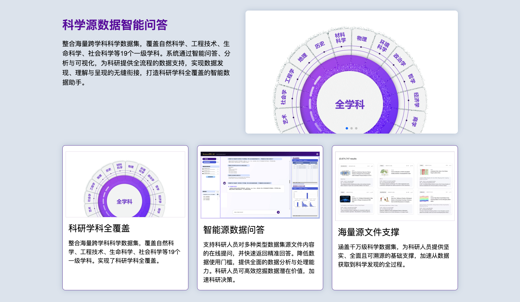 科学数据银行AI项目图片示例
